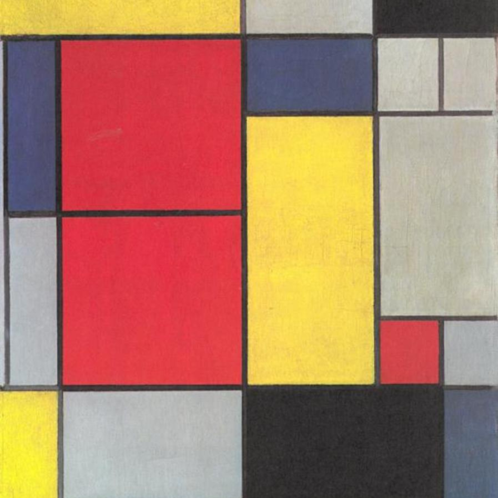 line shape color : the enduring art of piet mondrian | modern